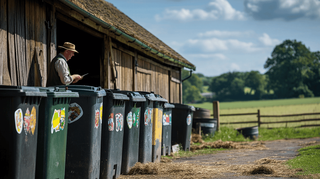 10 Benefits of Commercial Wheelie Bin Stickers for UK Farmers - Capital Letter Signs