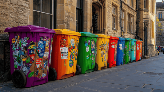 Affordable Bin Stickers: Essential for Event Venue Organisation - Capital Letter Signs