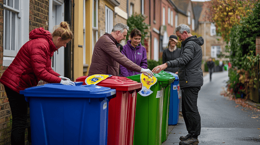 Bulk Order Discounts on Wheelie Bin Stickers for Community Clean-Ups - Capital Letter Signs