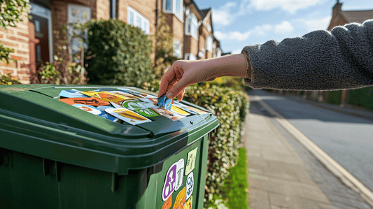 Create Personalised Wheelie Bin Stickers for Recycling Enthusiasts - Capital Letter Signs