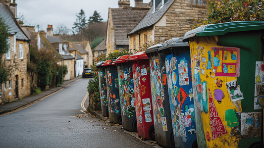 Creative Ideas for Bin Stickers to Transform Your Neighbourhood - Capital Letter Signs