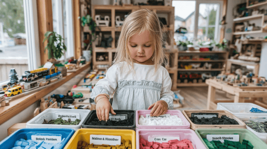 Creative Solutions for Organising Children's Toys Once and For All - Capital Letter Signs