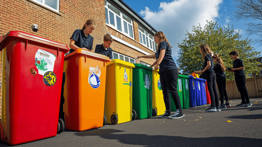 Discover Special Offers on Bin Stickers for Schools - Capital Letter Signs