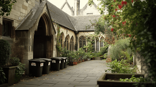 Effective Strategies for Maintaining Bin Stickers in Religious Institutions - Capital Letter Signs