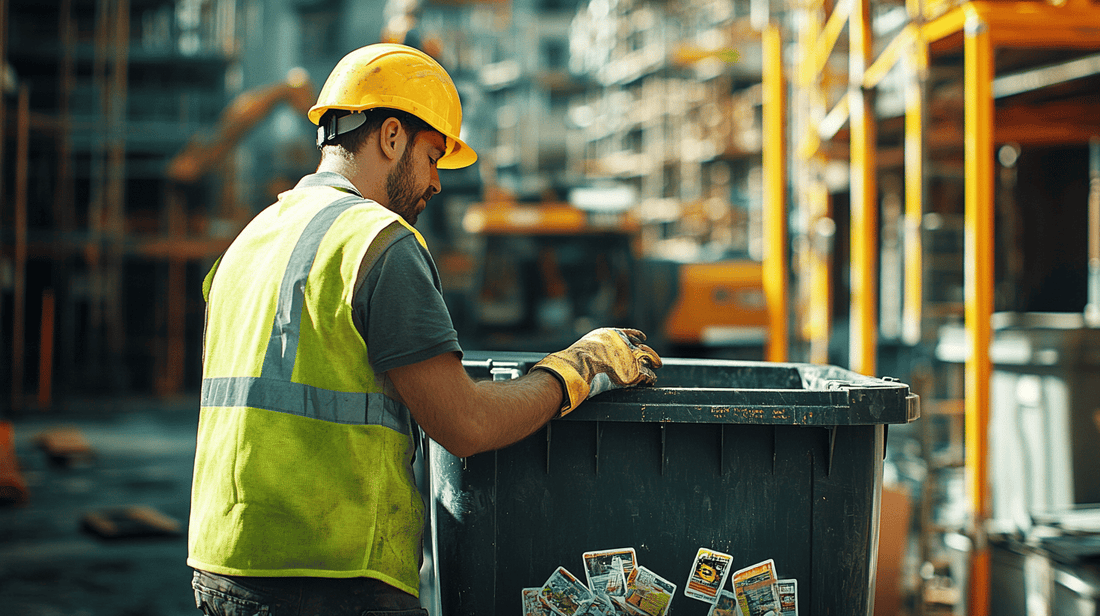 Essential Wheelie Bin Sticker Cleaning Tips for Construction Sites - Capital Letter Signs