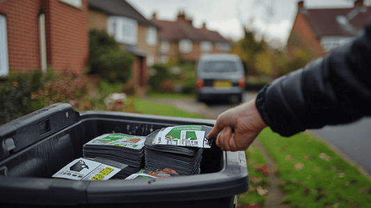 Fast UK Delivery for Custom Wheelie Bin Stickers - Order Now - Capital Letter Signs