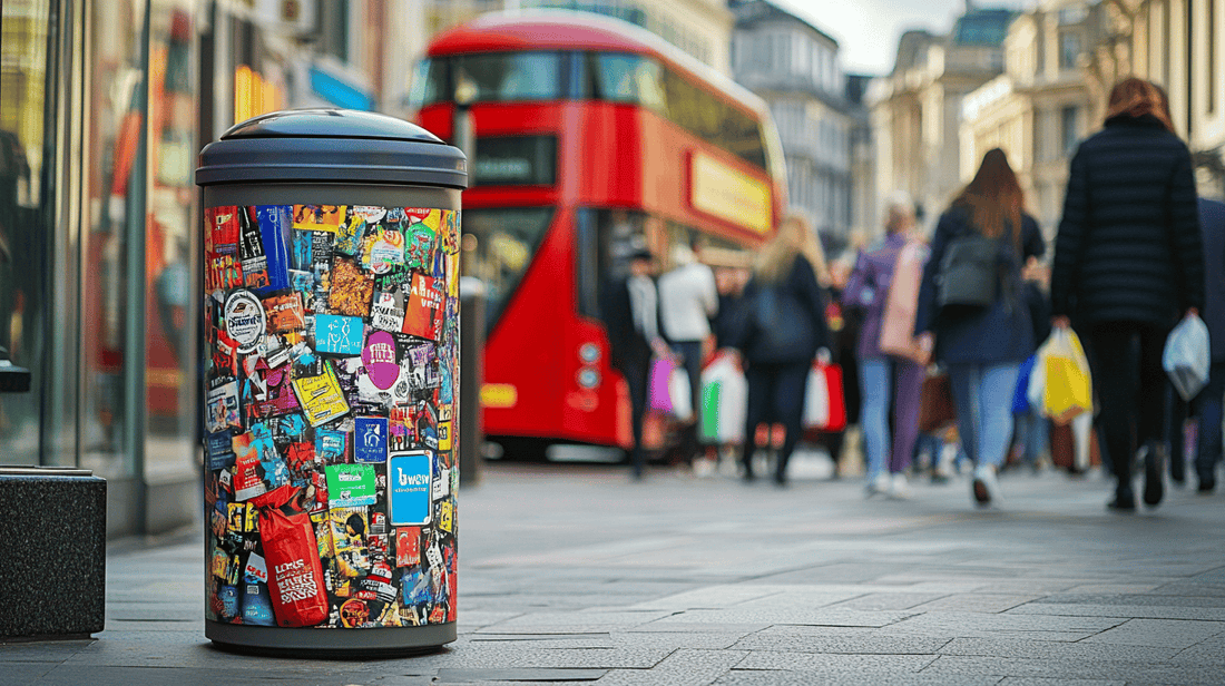 Free Bin Sticker Templates: Transform Wheelie Bins into Marketing Tools - Capital Letter Signs