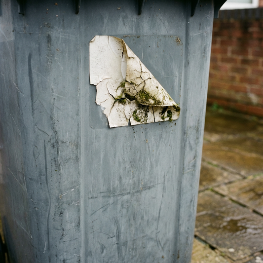Removing Old Wheelie Bin Stickers