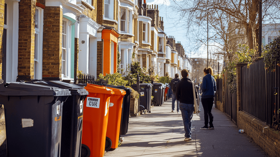 Personalise Your Wheelie Bin with Durable House Number Decals - Capital Letter Signs