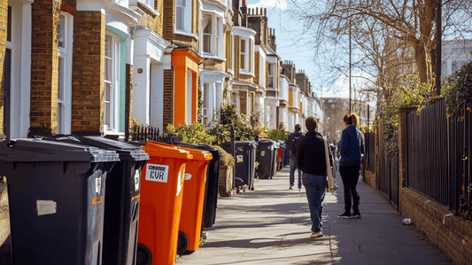 Personalise Your Wheelie Bin with Durable House Number Decals - Capital Letter Signs