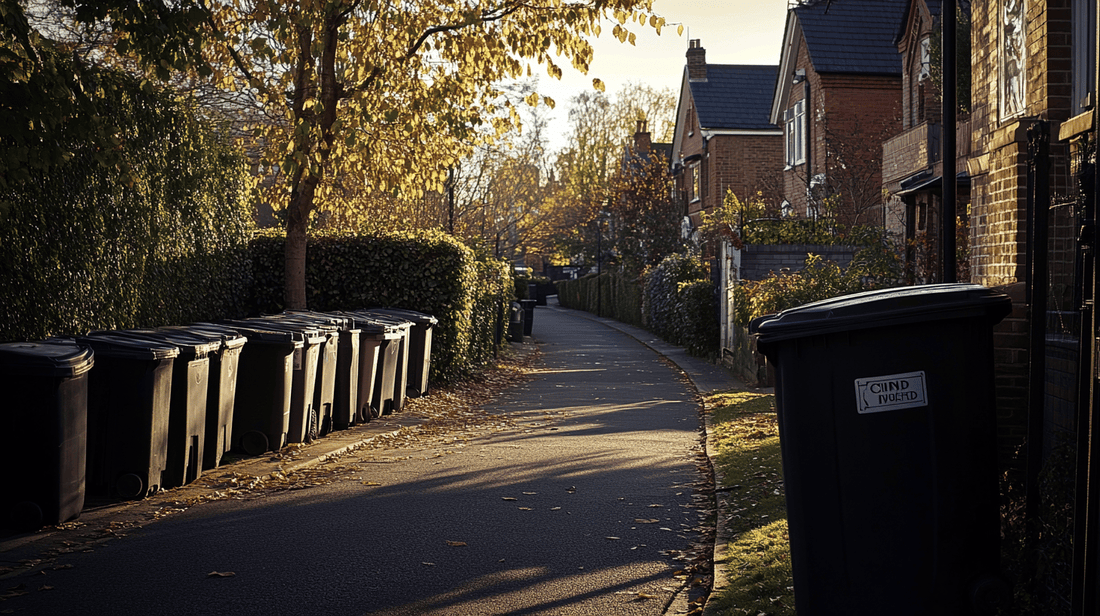 Prevent Bin Theft with Personalised Address Stickers: A Guide for Estate Agents - Capital Letter Signs