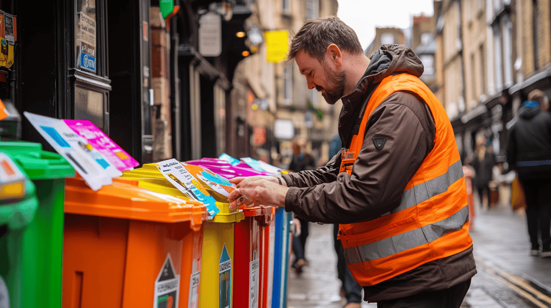 Stay Updated on Bin Sticker Innovations for Event Planners - Capital Letter Signs