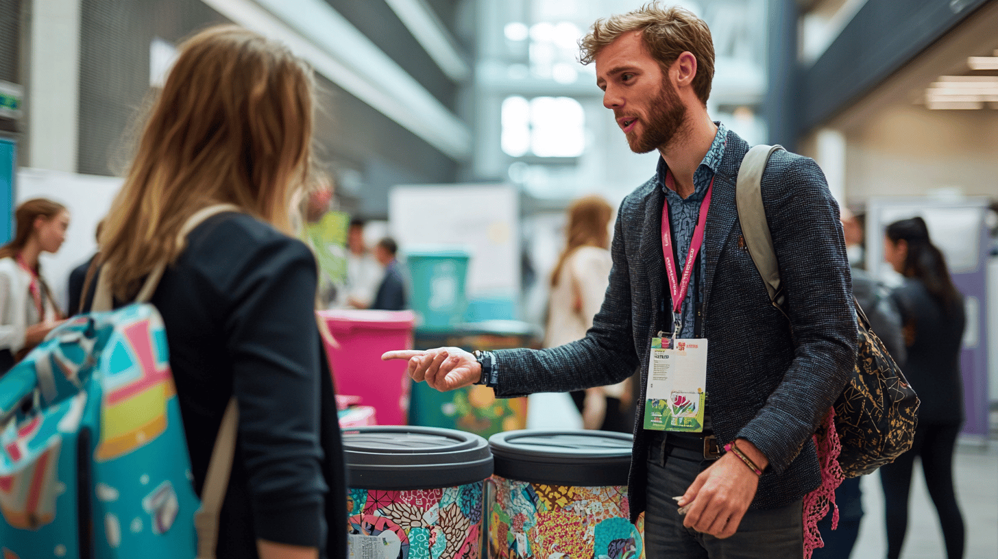 Stylish Designs for Bin Stickers: Transform Event Waste Management ...