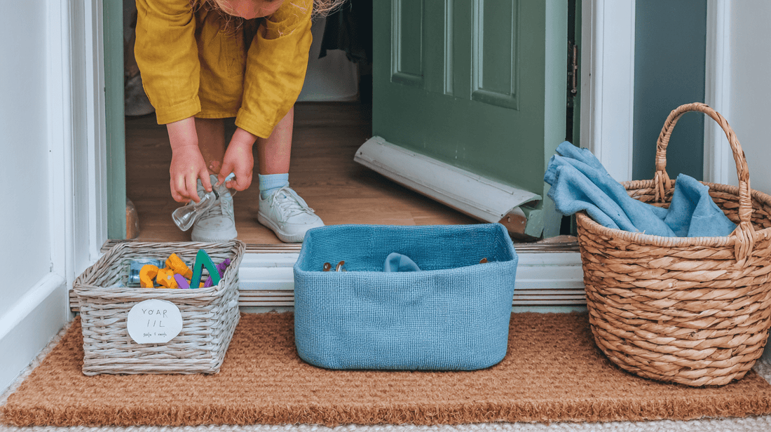 The Busy Parent's Guide to Quick and Easy Home Organisation - Capital Letter Signs