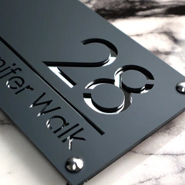 House Signs - Capital Letter Signs