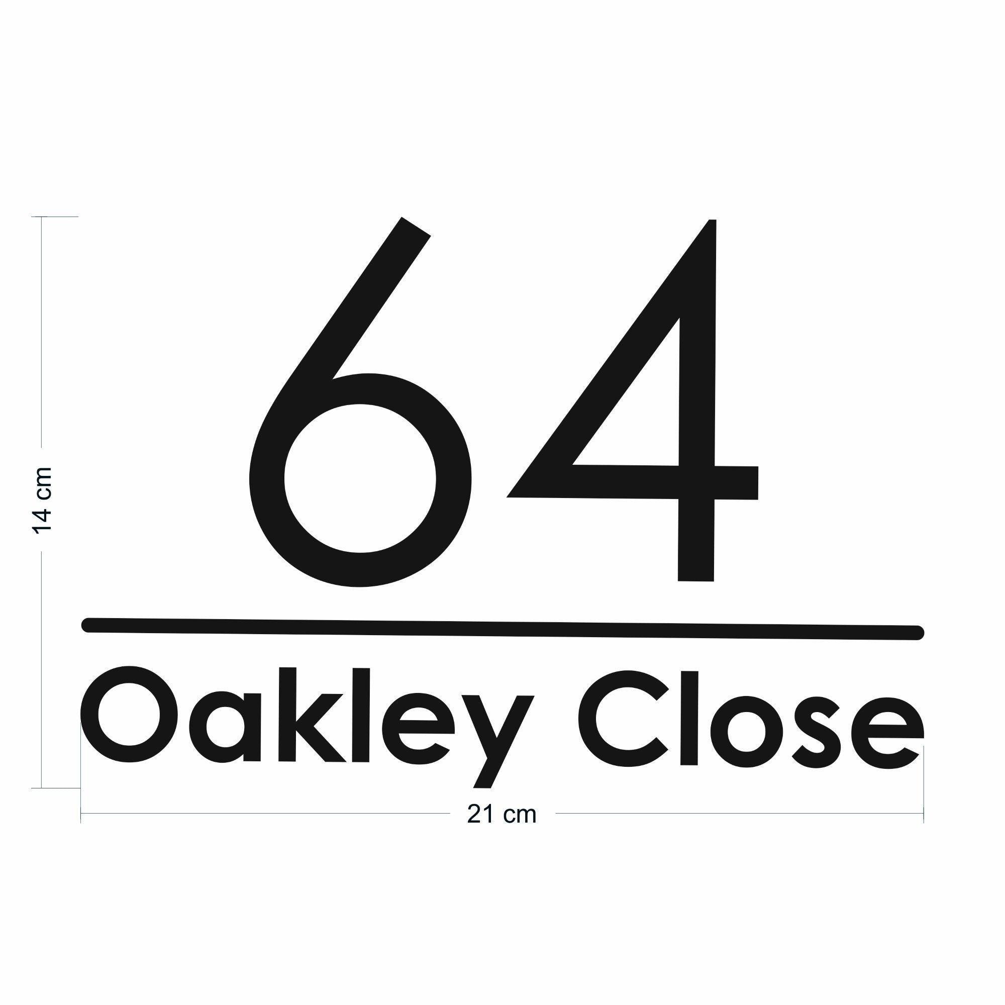 Classic Wheelie Bin Stickers | Modern Font - Capital Letter Signs