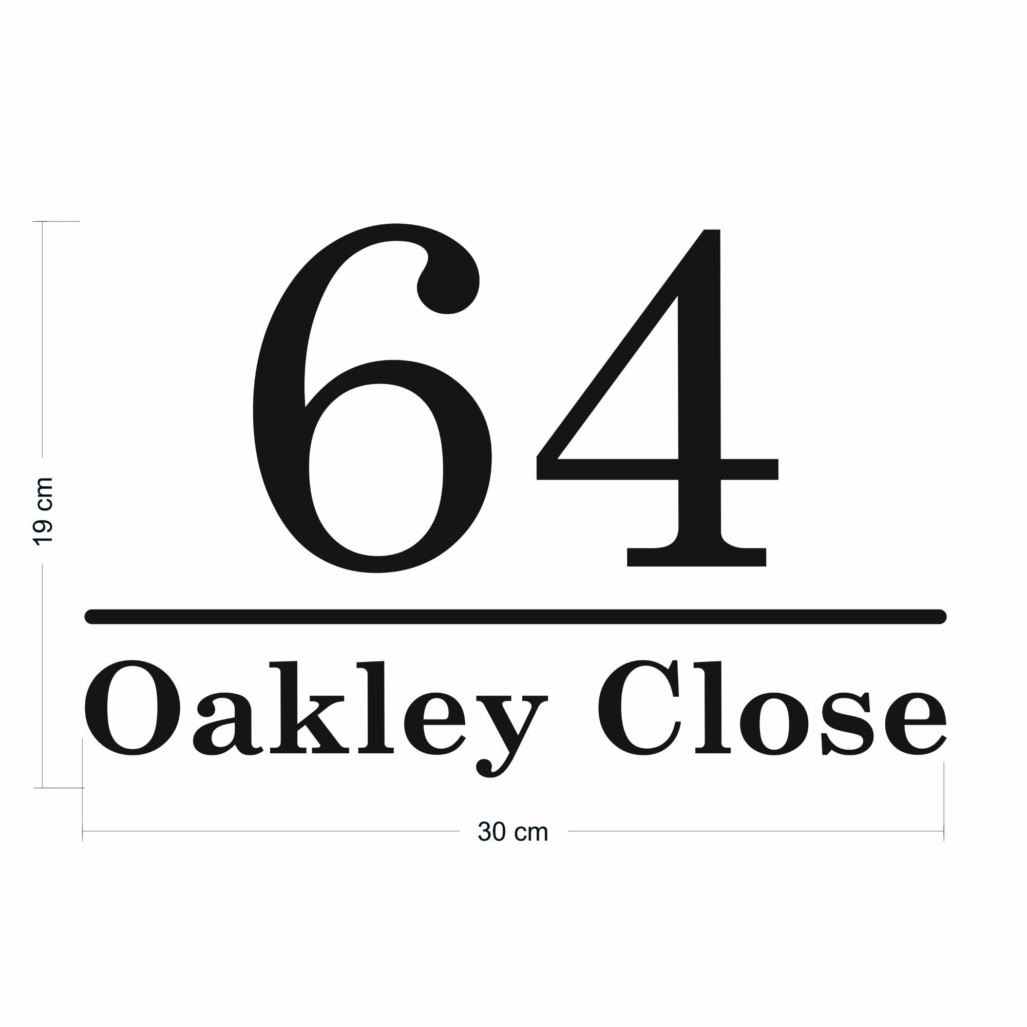 Classic Wheelie Bin Stickers | Traditional Font - Capital Letter Signs
