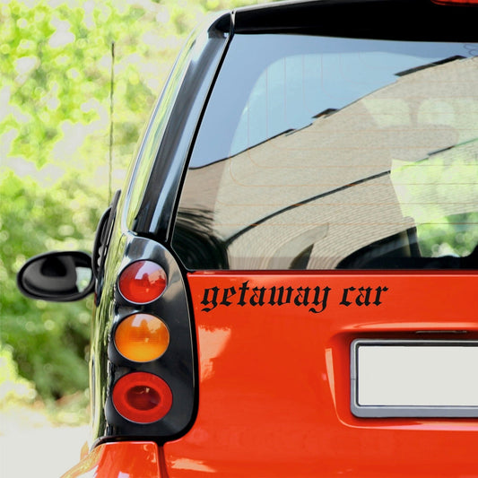 Getaway Car | Taylor Swift Vinyl Sticker - Capital Letter Signs