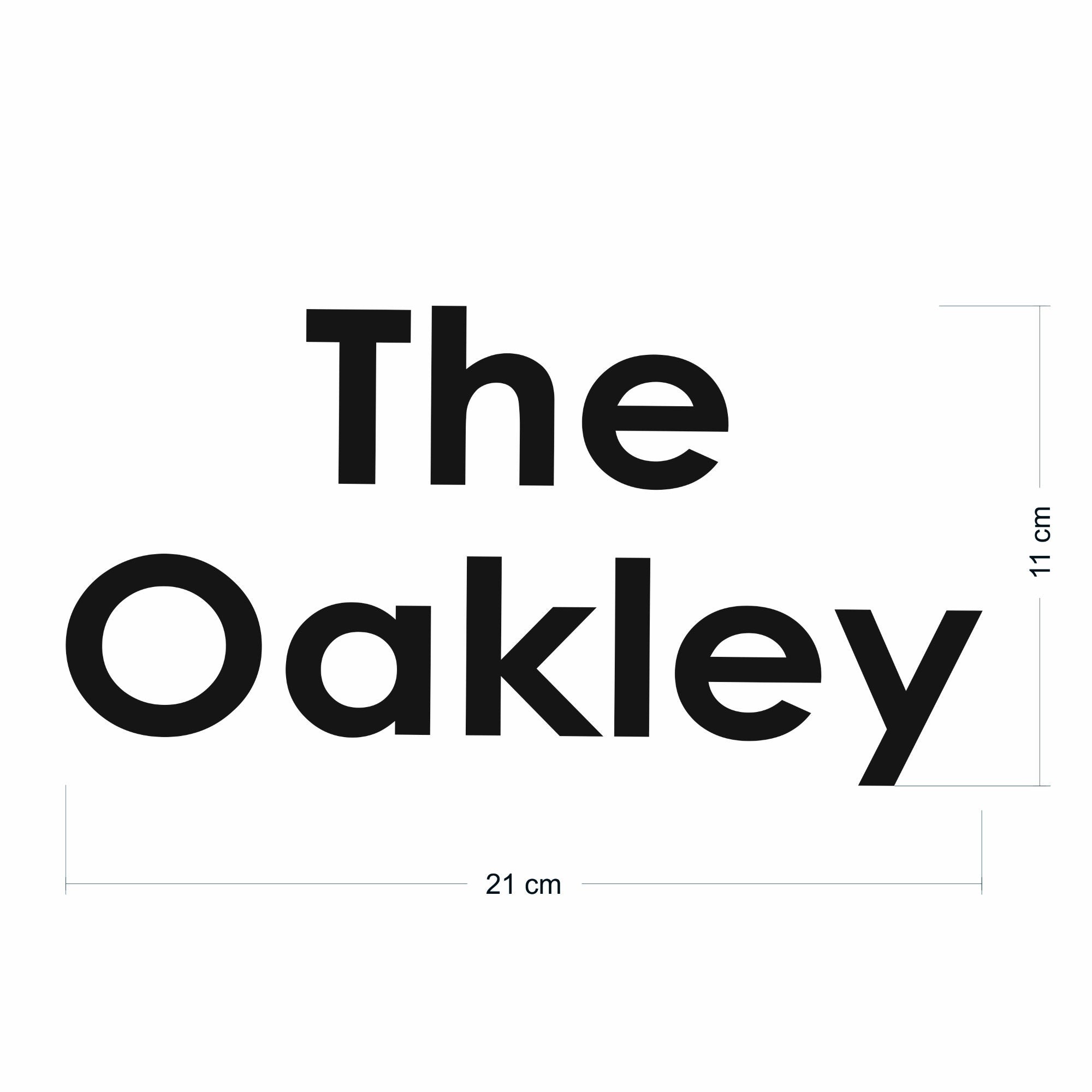House Name Wheelie Bin Stickers | Modern Font - Capital Letter Signs