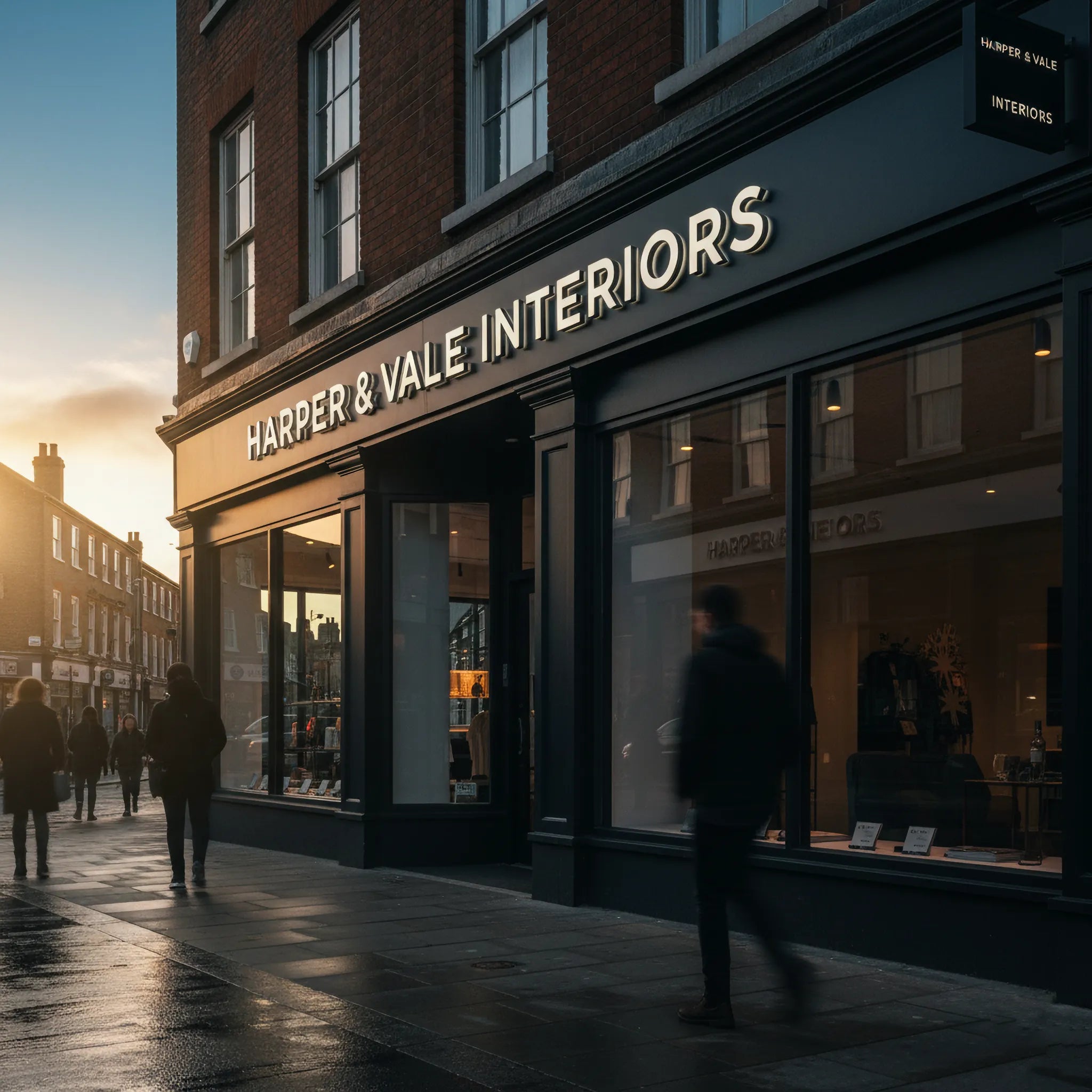 Illuminated Fascia Sign Trays by Capital Letter Signs – hero image with backlit fascia signage