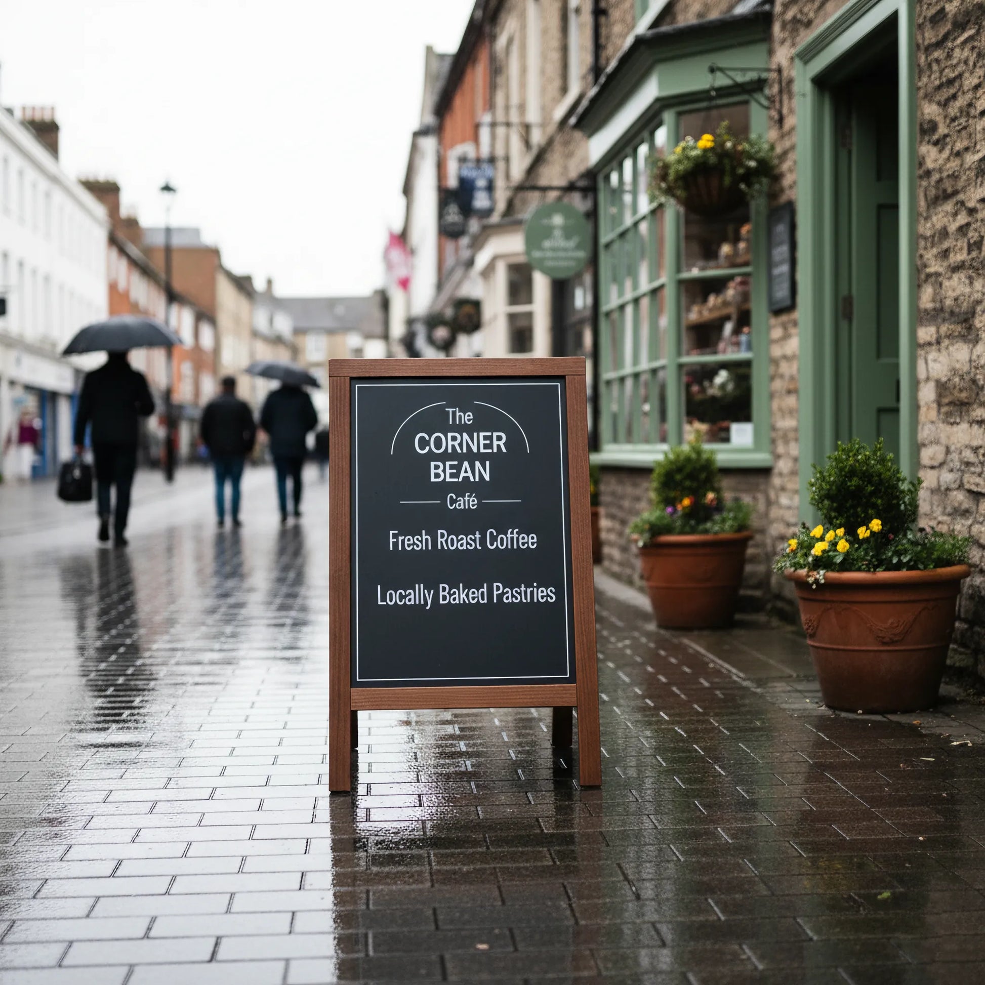 Pavement Sign A-Board by Capital Letter Signs – hero image showing double-sided advertising board