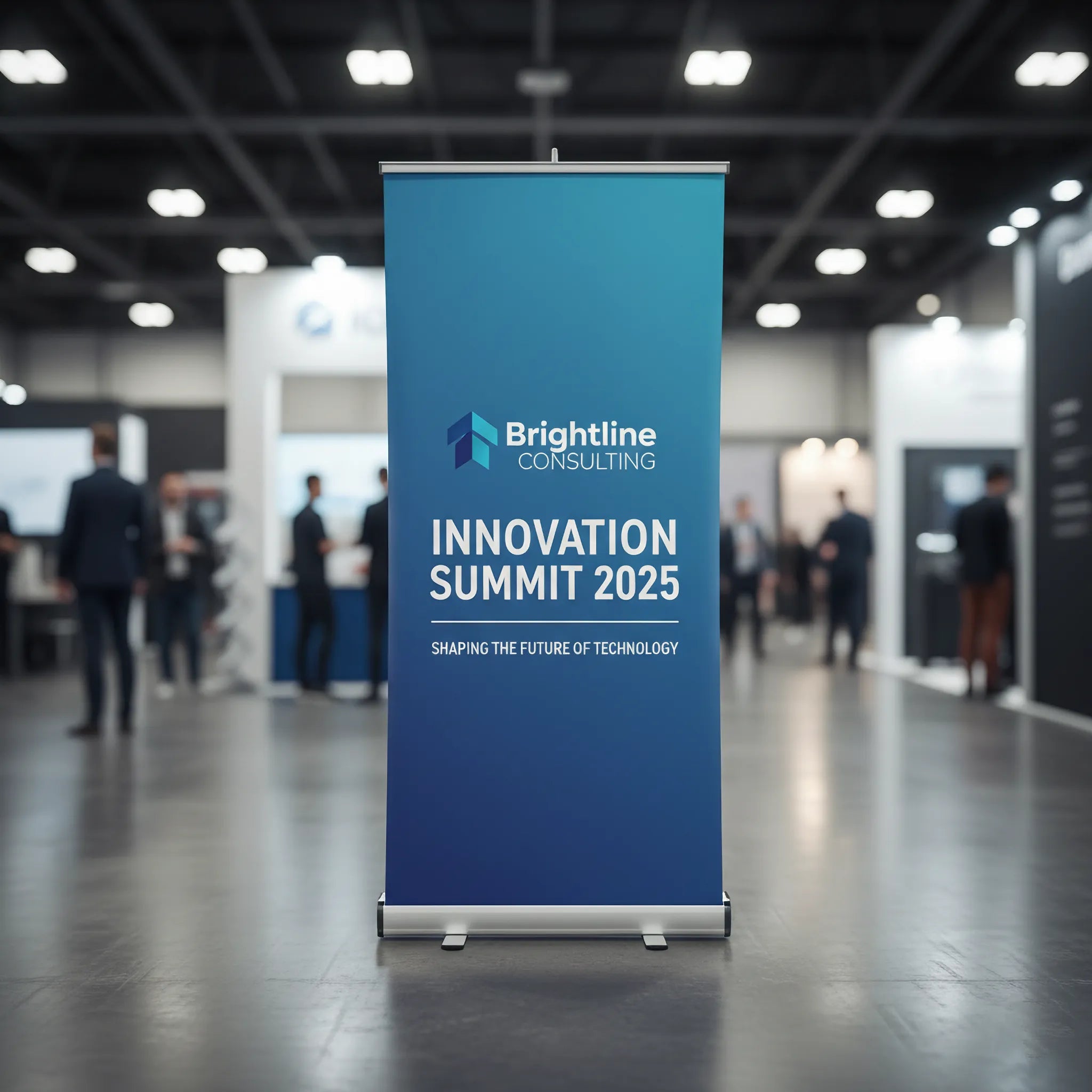 Roller Banner Display by Capital Letter Signs – hero image of pop-up banner stand