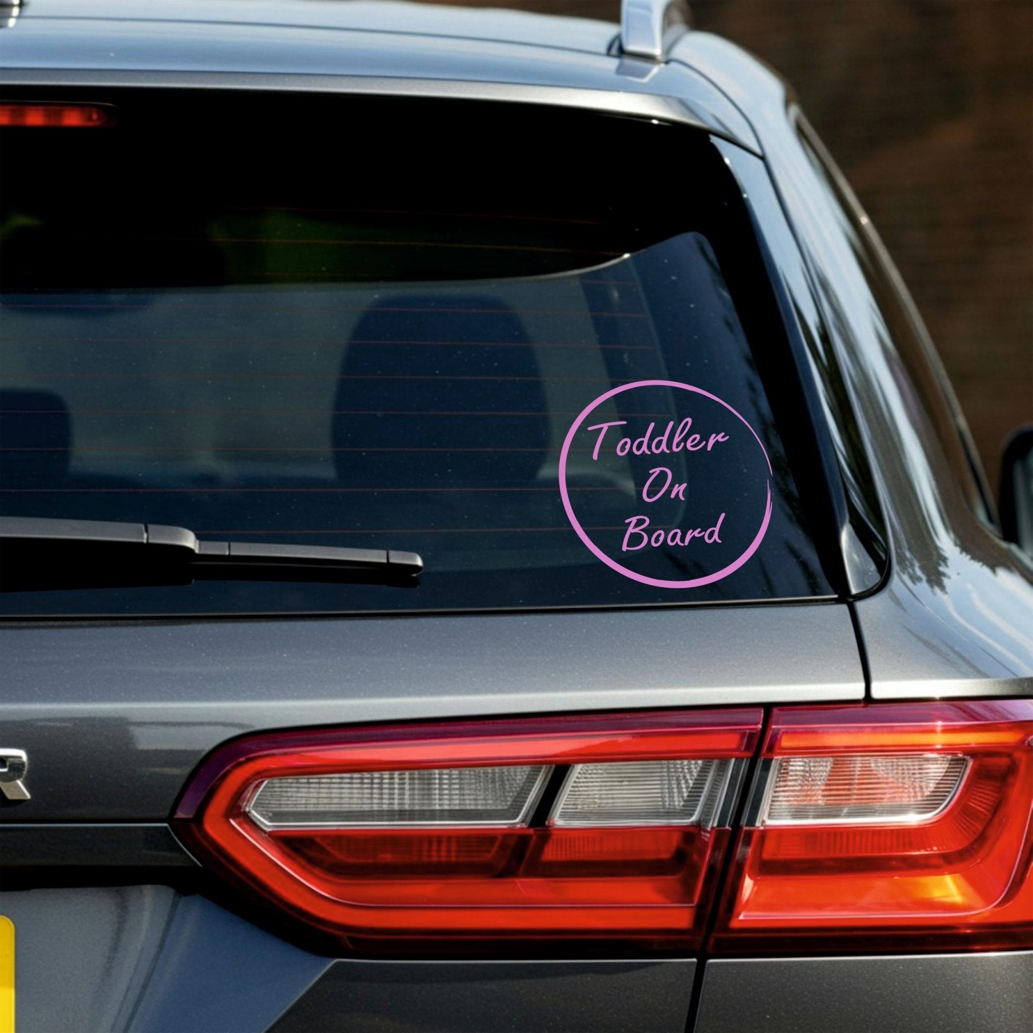 Toddler On Board Sticker | Perfect Car Sticker To Keep Your Family Safe - Capital Letter Signs
