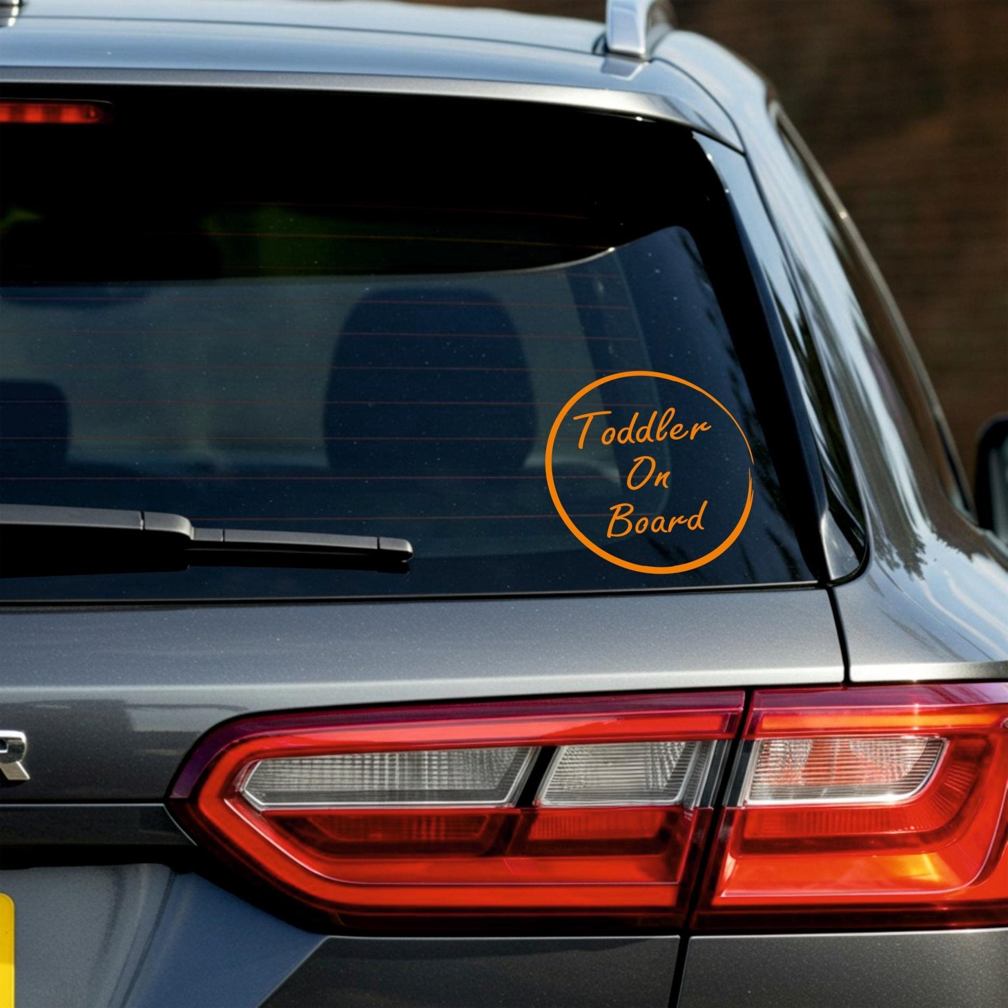 Toddler On Board Sticker | Perfect Car Sticker To Keep Your Family Safe - Capital Letter Signs