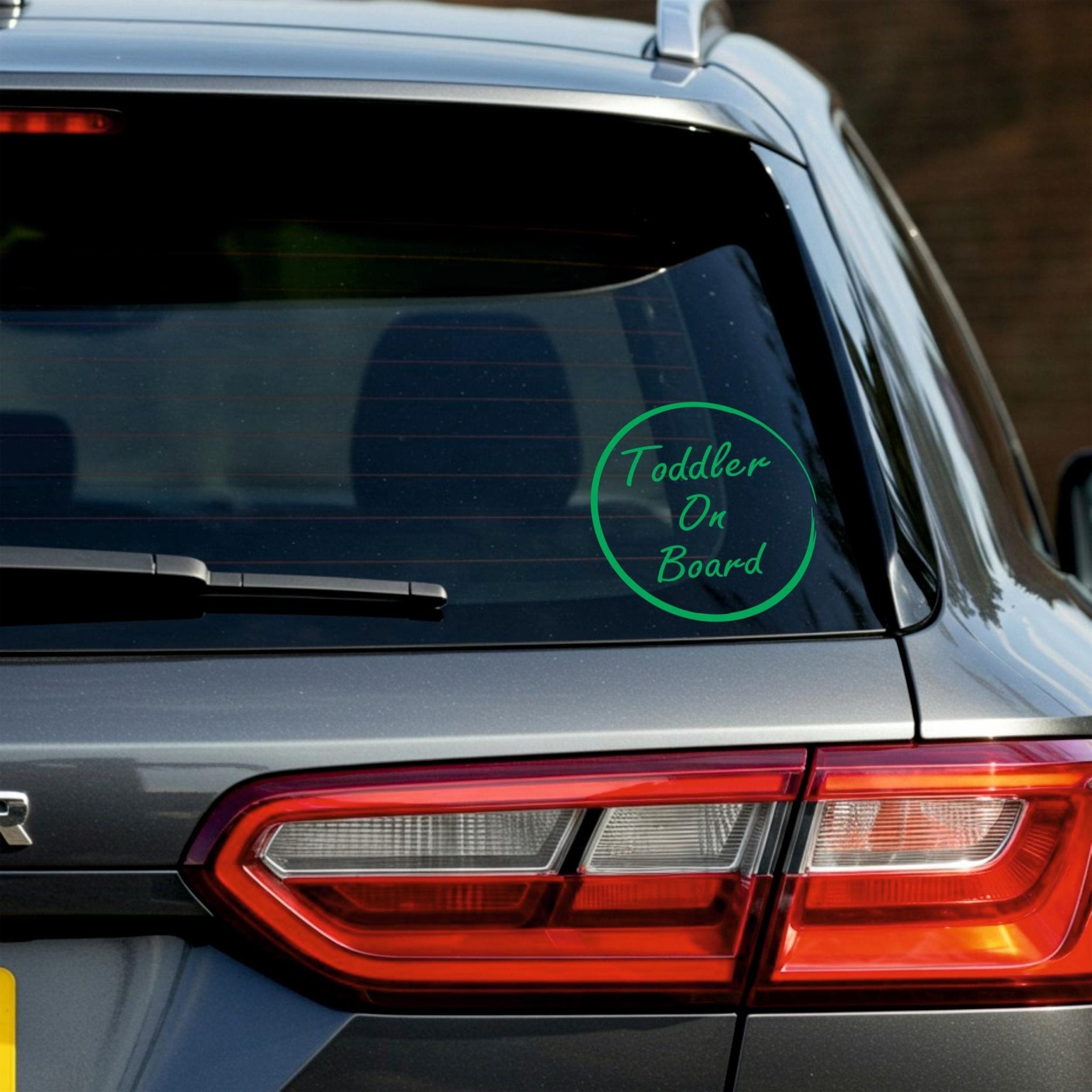 Toddler On Board Sticker | Perfect Car Sticker To Keep Your Family Safe - Capital Letter Signs