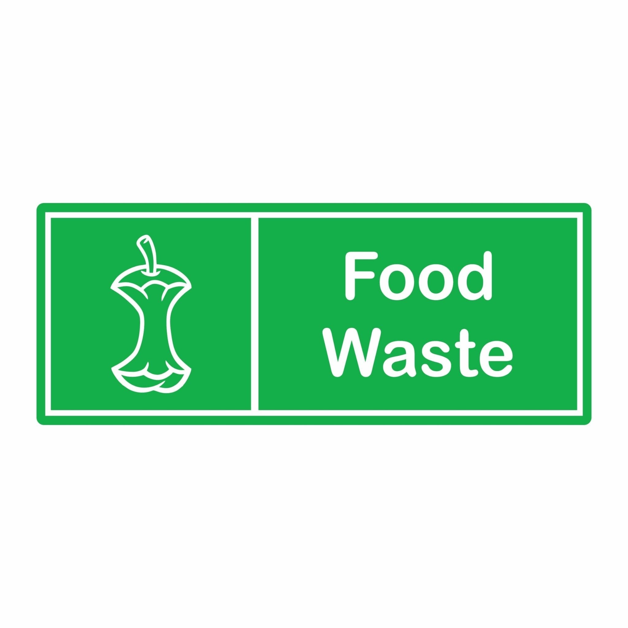 x6 Recycling Bin Labels | Waterproof Recycling Bin Stickers - Capital Letter Signs